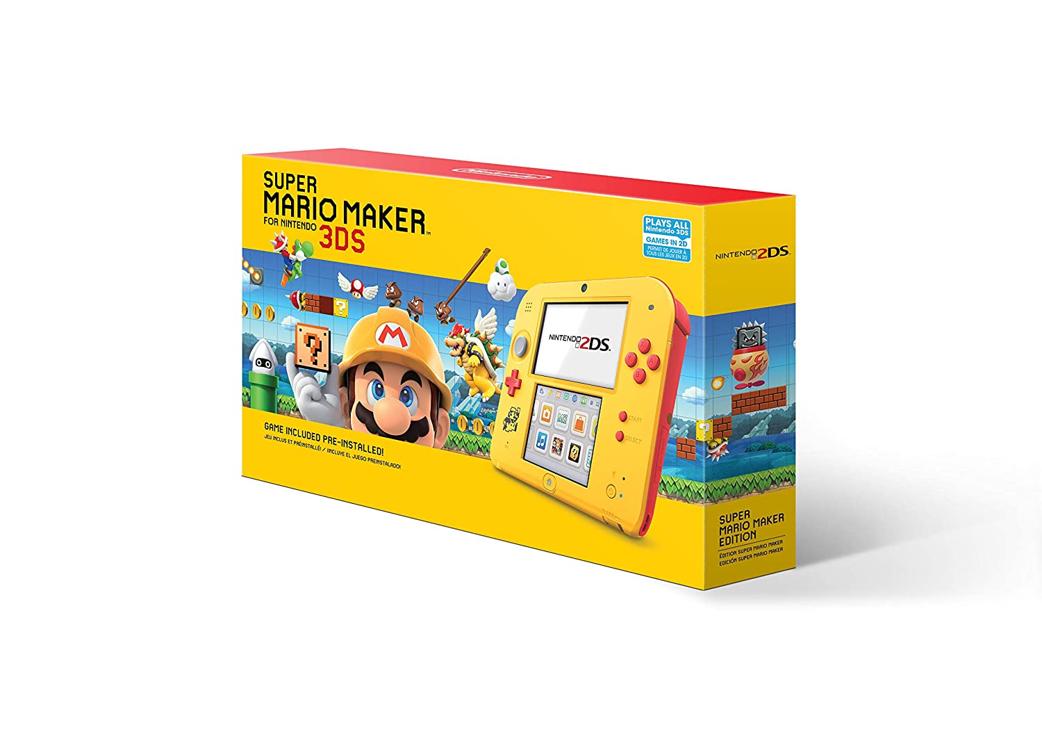 Nintendo 2DS Super Mario Maker Edition (w/ Super Mario Maker for