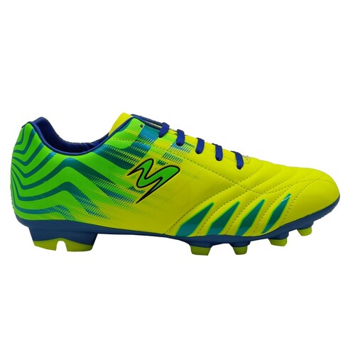 Tenis Metro-E 452 Amarillo Azul Verde Futbol Soccer Taquetes 