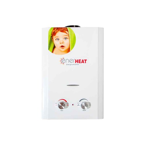 Calentador Boiler Enerheat De Paso Instantaneo De Agua De 6l gas LP