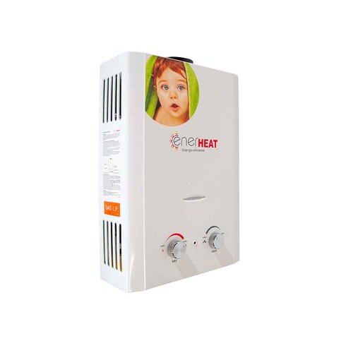 Calentador Boiler Enerheat De Paso Instantaneo De Agua De 6l gas LP