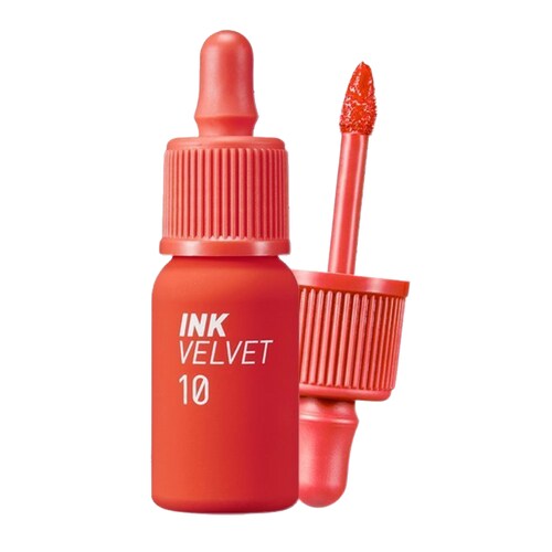  labial Tinta Coreana PeriPera InkVelvet Color 10 Naranja