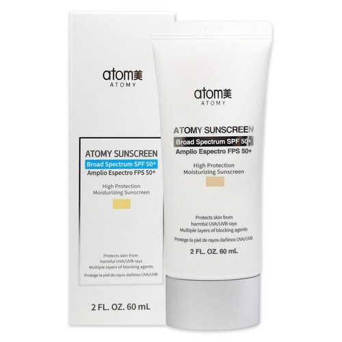 Atomy Protector Solar Facial Coreana FPS 50+ Para todos tu familia Beige