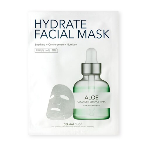 Derma Korea 7 Days Mascarilla Facial Coreana Para Hidratante y Blanquear 7pzs