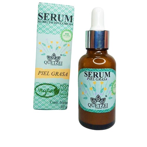 Serum facial Humectante Natural Quetzei 30 g