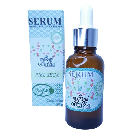 Serum facial Humectante Natural Quetzei 30 g