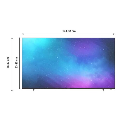 Pantalla Sharp 65" Pulgadas Smart Tv UHD 4K Android Tv