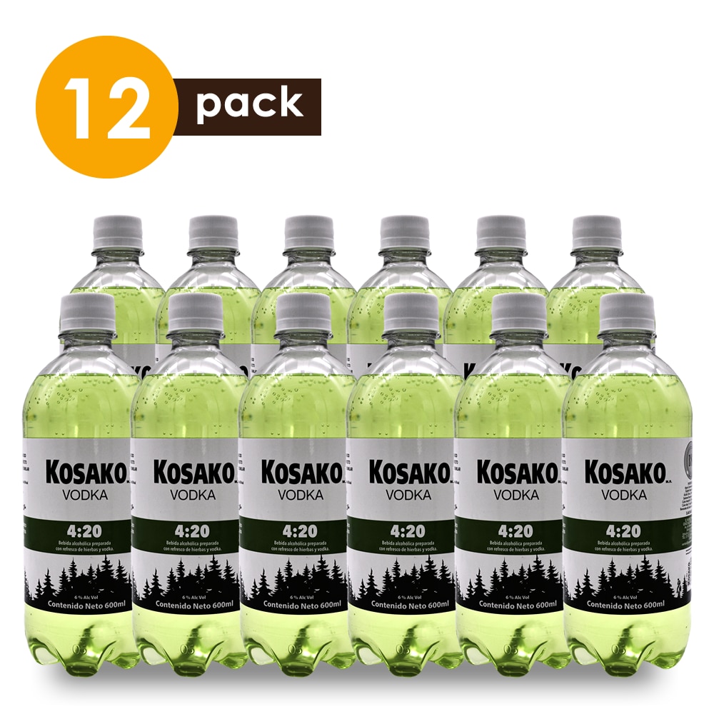 Vodka Kosako 4 20 600 ml 12 Pack