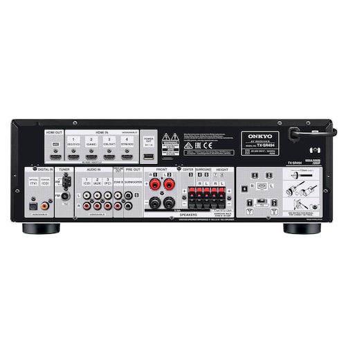 Receptor Onkyo Tx-sr494 Negro 7.2 Canales 160w Por Canal