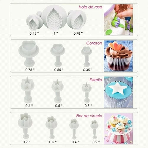 100 Cortadores Marcadores Moldes Letras Para Fondant Galleta