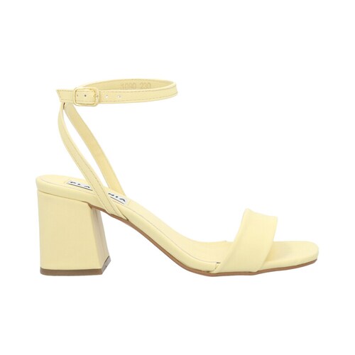 Zapatilla Con Tacón Betun Para Mujer Cabra Piel Premium