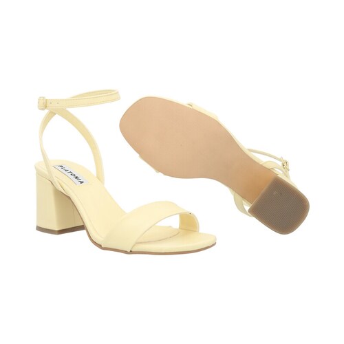 Zapatilla Con Tacón Betun Para Mujer Cabra Piel Premium