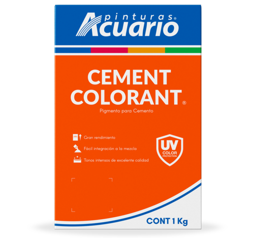 Color Para Cemento Amarillo Óxido 1kg Acuario CA93210