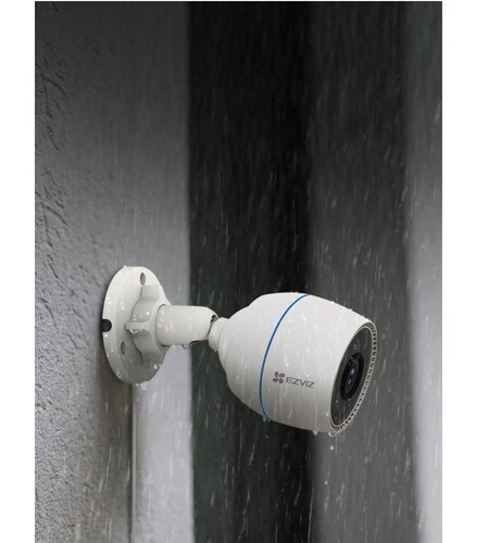 Ezviz Cámara IP Smart WiFi Bullet IR Interiores Exteriores 2MP Inalámbrico 1920 Pixeles Día Noche