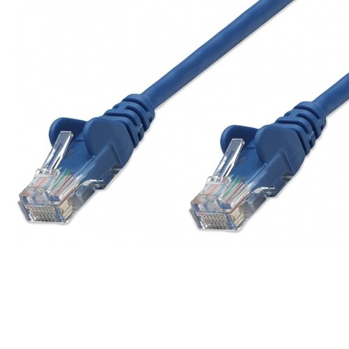 Cable De Red UTP Cat6 Intellinet 50cm RJ-45 Azul 342568