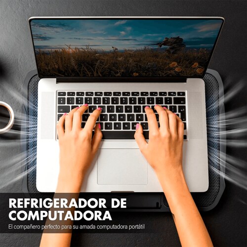 Ventilador para Laptop, Enfriador para Laptop  Base De Refrigeración para Ordenador Portatil
