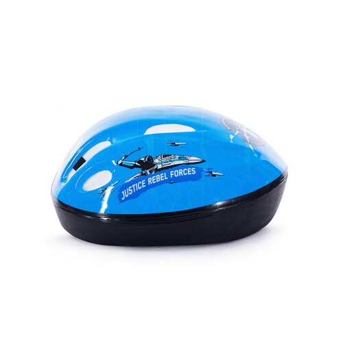 Casco Protección Infantil Bicicleta Rodada 16 Star Wars