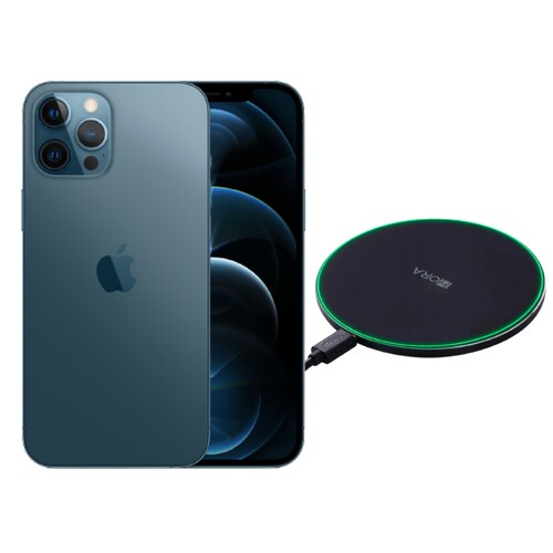 iPhone 12 Pro Max Azul Reacondicionado Grado A 128gb + Cargador