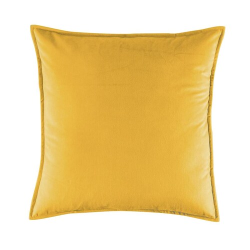 Funda de Cojín Velvet Mostaza - Vianney