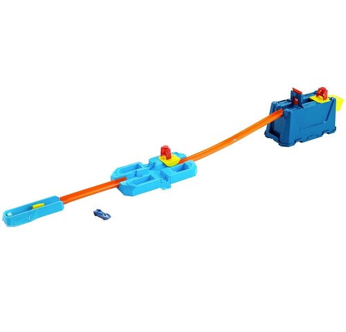 Hot Wheels Track Builder Juguete Caja De Choques Extremos