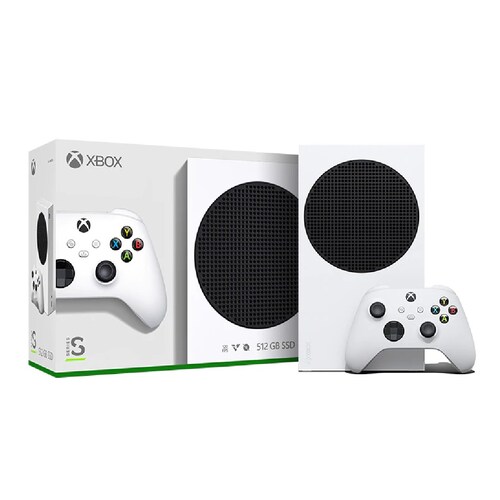 Consola Xbox Series S 512gb Ssd Con Control Blanco detalle