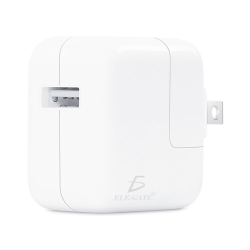 Cargador Compatible iPad 2/3/4 Con Usb 5v 2.1a 10w Ele-Gate CH28 Color Blanco