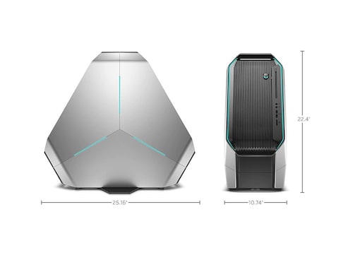 PC Dell Alienware Area 51 R2 Gaming Desktop, Core i7-5820k 3,3GHz, 16gb Ram, 2Tb DD, AMD Radeon R9 270 de 2Gb GDDR5, Reacondicionado Grado A