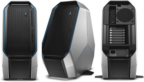 PC Dell Alienware Area 51 R2 Gaming Desktop, Core i7-5820k 3,3GHz, 16gb Ram, 2Tb DD, AMD Radeon R9 270 de 2Gb GDDR5, Reacondicionado Grado A