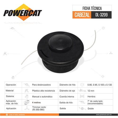CABEZAL DL-3209 POWERCAT