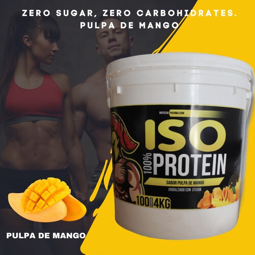 BIOTECKPHARMA | ISO protein sabor pulpa de mango 4kg