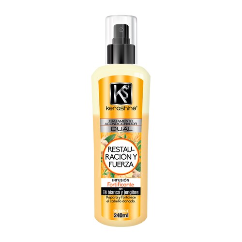 Kerashine tratamiento acondicionador restauracion dual 240 ml c/u - 2 piezas