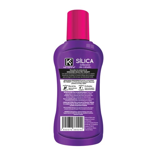 Kerashine sílica en gotas de uva 120 ml c/u - 6 piezas