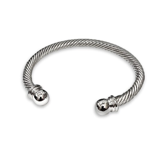 Brazalete estilo Vikingo en Plata maciza .925