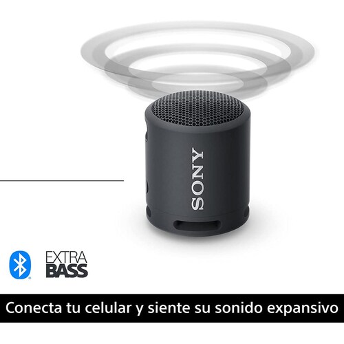 Bocina Sony Extra Bass SRS-XB13 Portátil Con Bluetooth Negra