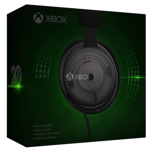 Audífonos Headset Microsoft Xbox Edición Especial 20 Aniversario