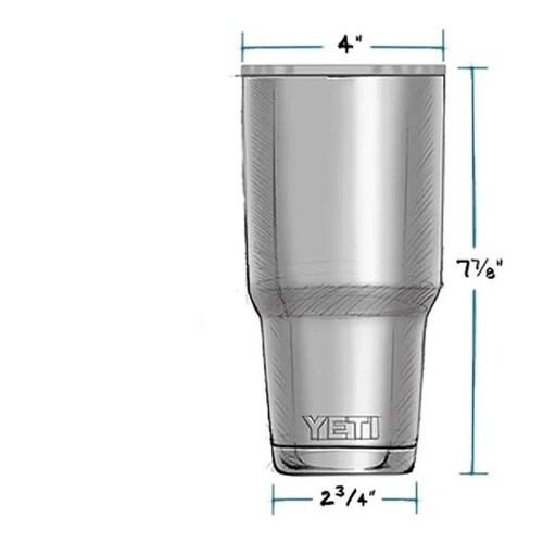Vaso Termo Acero Inoxidable Térmico Frío Caliente YETI 30oz