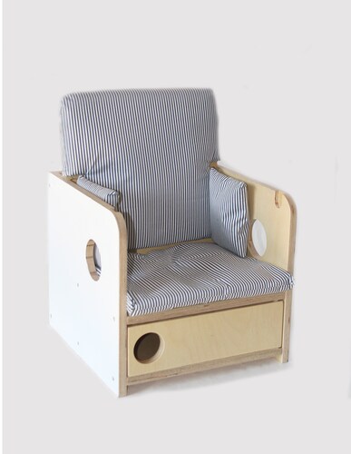 Silla Bebe Montessori Convertible En Banco