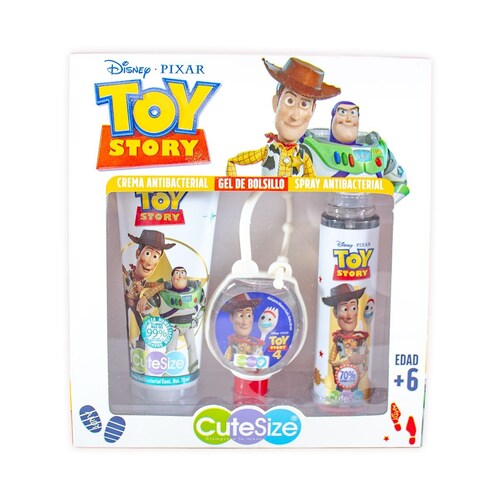 Set Sanitizante ToyStory Para Niños Cutesize