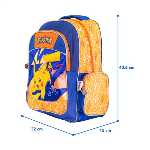 Mochila Escolar Pokemon Pikachu