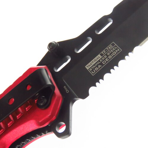 Tf740fd Tac Force Navaja Fd Rescate Bomberos Asistida C/clip.