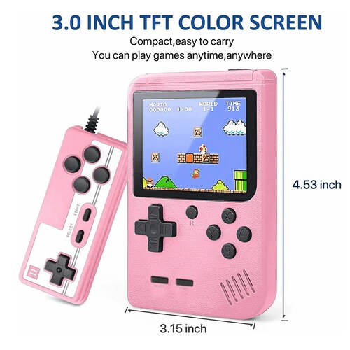 Consola Game Boy 800 Juegos Clásicos Mario Bros