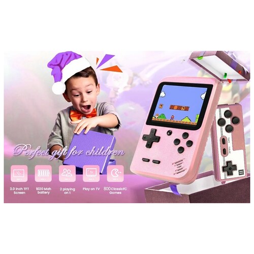Consola Game Boy 800 Juegos Clásicos Mario Bros