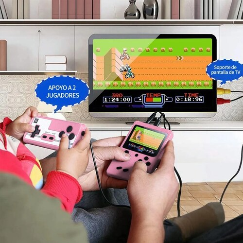 Consola Game Boy 800 Juegos Clásicos Mario Bros