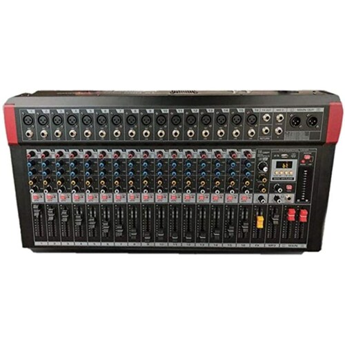Mezcladora SOUNDTRACK MIX-1600DSP Amplificada de 16 Canales