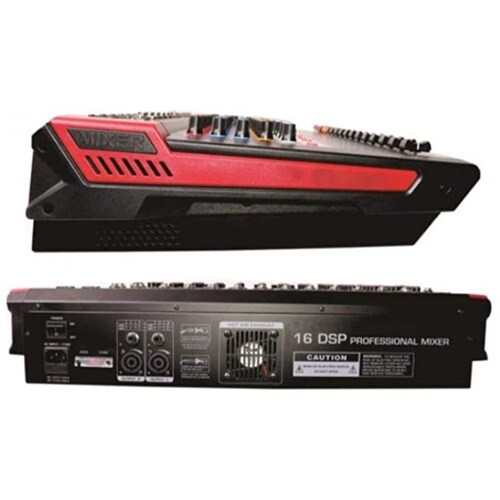 Mezcladora SOUNDTRACK MIX-1600DSP Amplificada de 16 Canales