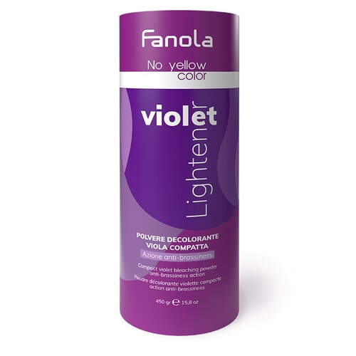 Polvo decolorante violeta 450 g. Violet Lightener de Fanola.