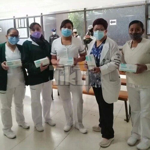 Cubrebocas Tricapa Infantil Sanwo 50 Pzs Termosellado Niños Ajuste Nasal 