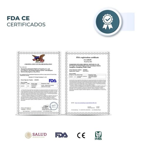 Cubrebocas Tricapa Infantil Sanwo 50 Pzs Termosellado Niños Ajuste Nasal 