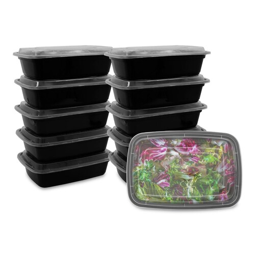 Contenedores para Alimentos Reutilizables 1 Litro 21 Pz Redlemon