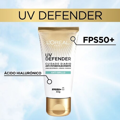 Kit Loreal: Serum Ácido Hialurónico Y Uv Defender