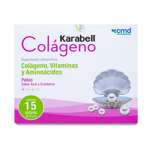 Karabell Colageno Polvo Con 15 Sobres 10 G 